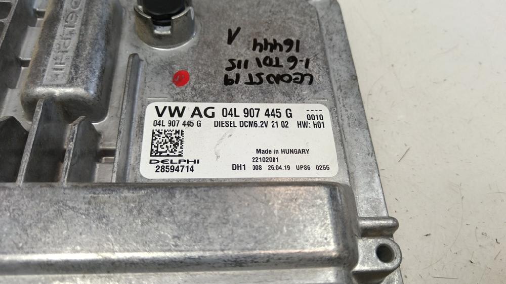 CENTRALITA MOTOR UCE SEAT LEON 1.6 115CV TRANSMISION AUTOMATICA, DIESEL