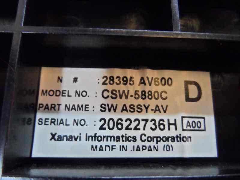 MANDO MULTIFUNCION NISSAN PRIMERA 2.2 DTI MT 126CV | 93KW