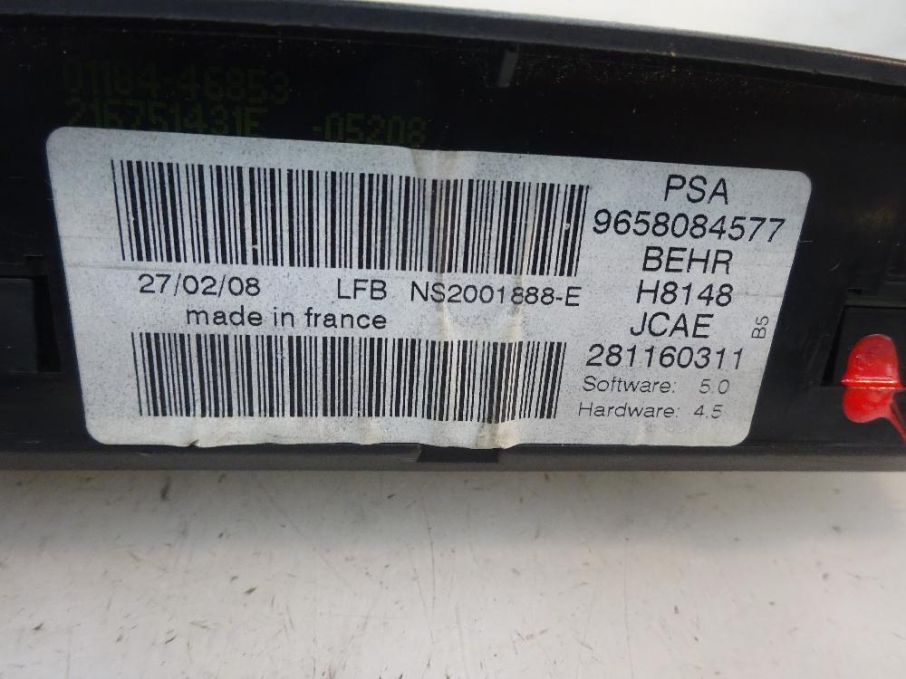 MANDO CLIMATIZADOR CITROEN C4 1.6 HDI MT 90CV