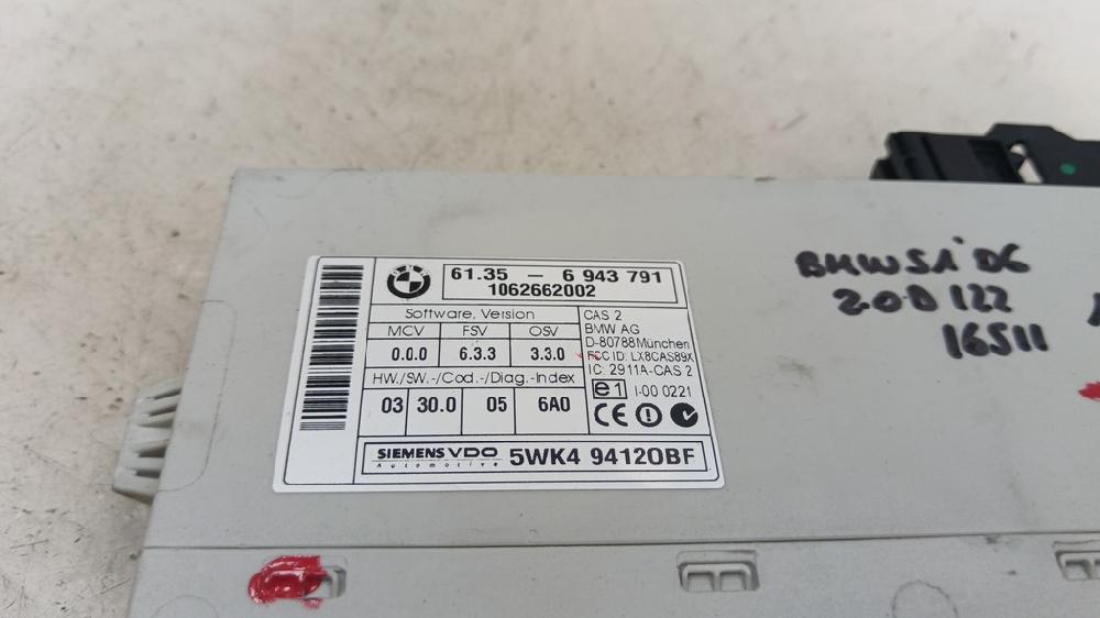 MODULO ELECTRONICO BMW SERIE 1 2.0 MT 122CV | 90KW