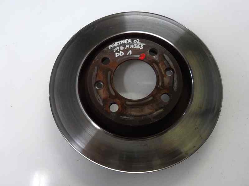 DISCO FRENO DELANTERO PEUGEOT PARTNER 2002 1.9 D MT 70CV