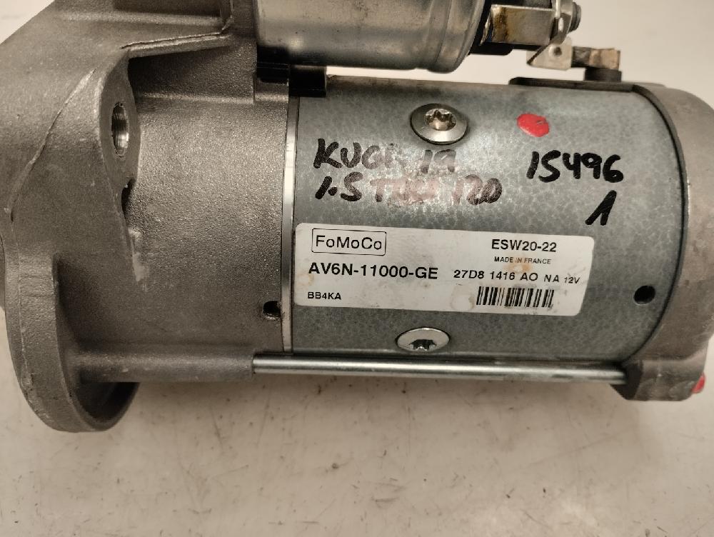 MOTOR ARRANQUE FORD KUGA 2019 1.5 120CV | 88KW, GASOLINA, MT, ACCIONAMIENTO DELANTERO