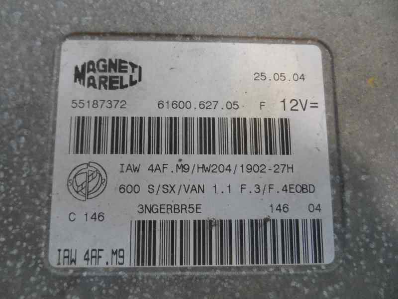 CENTRALITA MOTOR UCE FIAT SEICENTO 1.1 MT 55CV | 40KW