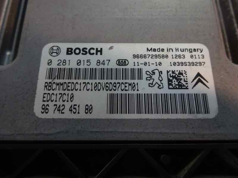CENTRALITA MOTOR UCE CITROEN DS3 1.6 MT 150CV | 110KW