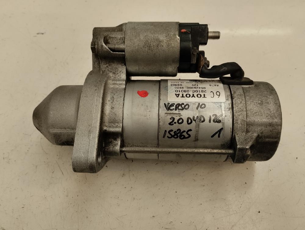 MOTOR ARRANQUE TOYOTA VERSO 2010 2.0 D-4D MT 128CV