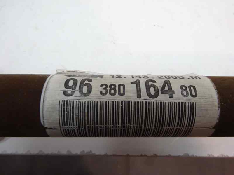 TRANSMISION DELANTERA DERECHA CITROEN C3 2003 1.1 MT 60CV