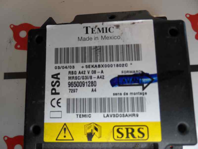 CENTRALITA AIRBAG CITROEN C3 1.6 HDI VTR MT 109CV