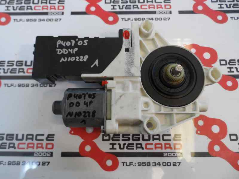 MOTOR ELEVALUNAS DELANTERO DERECHO PEUGEOT 407 2.0 HDI MT 136CV