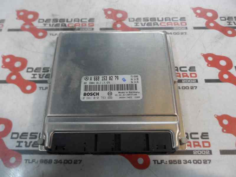 CENTRALITA MOTOR UCE MERCEDES BENZ CLASE A 1.7 A 170 CDI L MT 95CV