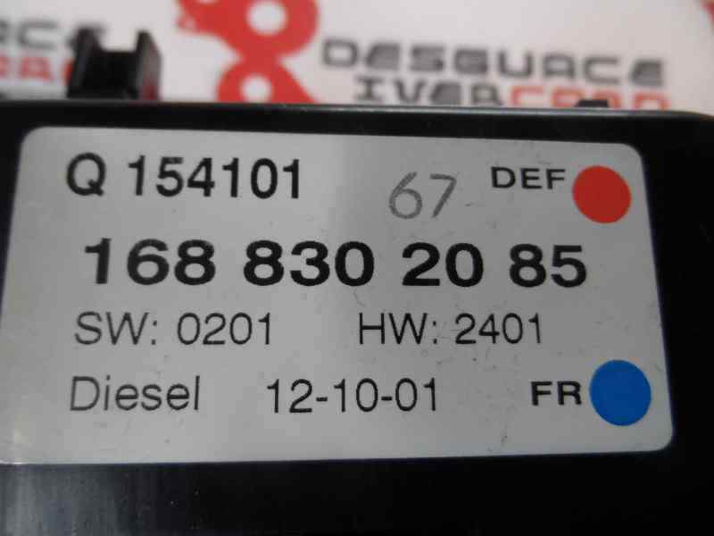 MANDO CALEFACCION AIRE ACONDICIONADO MERCEDES BENZ CLASE A 2001 1.7 MT 90CV | 66KW