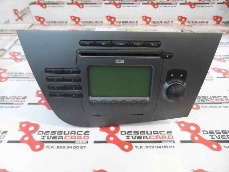 SISTEMA AUDIO RADIO CD SEAT LEON 1.6 MT 102CV | 75KW