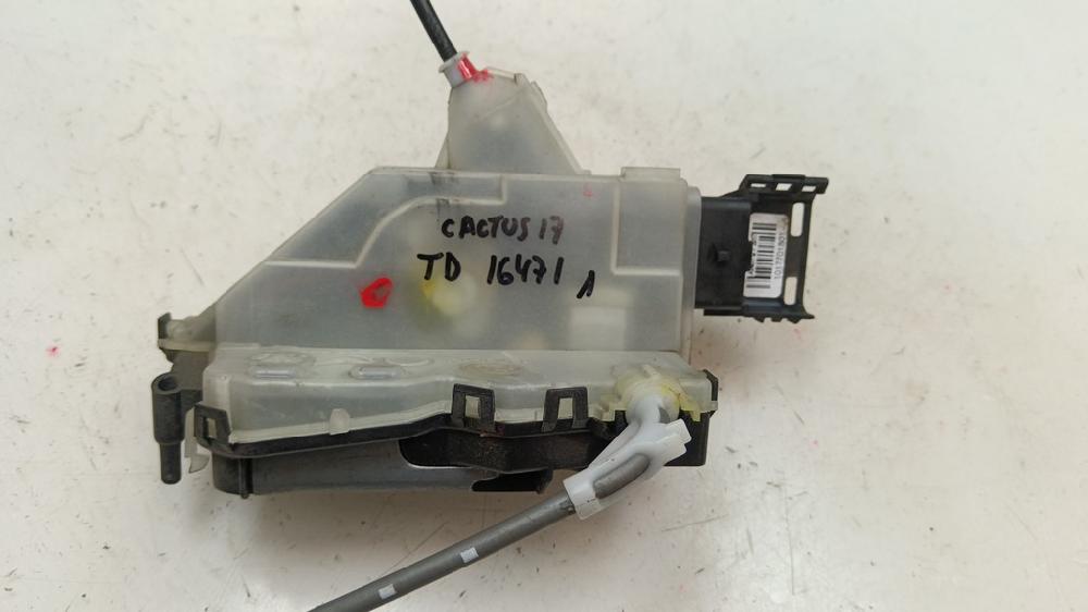 CERRADURA PUERTA TRASERA DERECHA CITROEN C4 CACTUS 1.6 MT 99CV | 73KW