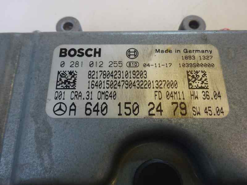 CENTRALITA MOTOR UCE MERCEDES BENZ CLASE A 2.0 A 180 CDI MT 109CV