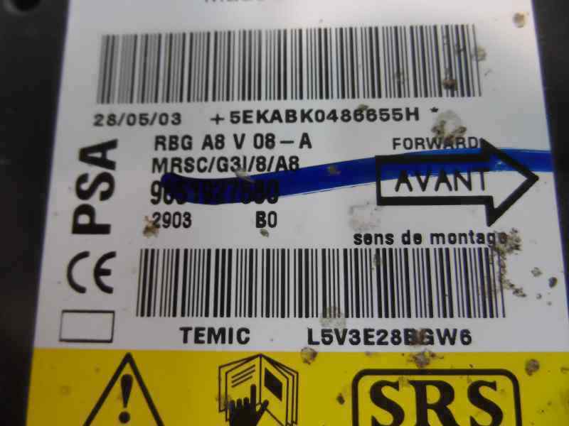 CENTRALITA AIRBAG CITROEN C3 1.1 MT 60CV