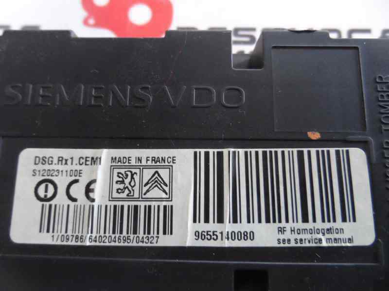 MODULO ELECTRONICO PEUGEOT 407 2.0 HDI MT 136CV