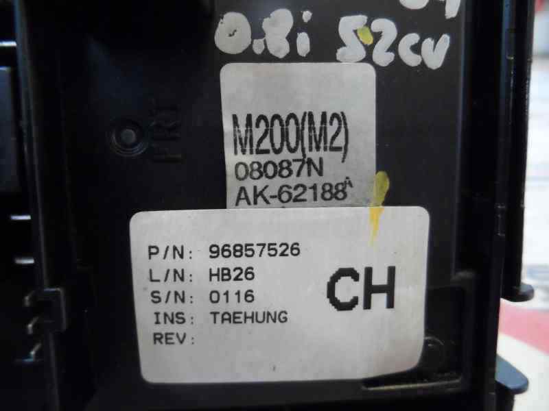 CAJA RELES FUSIBLES CHEVROLET MATIZ 0.8 AT 52CV | 38KW