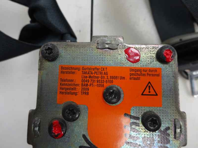 CINTURON SEGURIDAD DELANTERO DERECHO TOYOTA YARIS 2010 1.0 MT 69CV