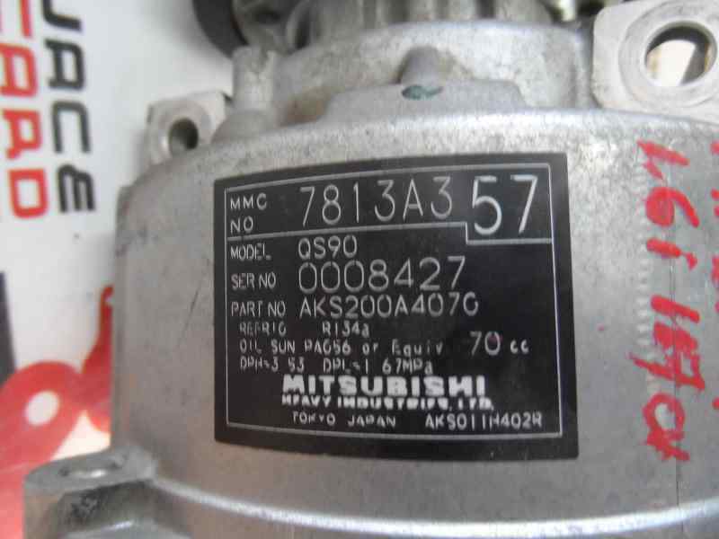 COMPRESOR AIRE ACONDICIONADO MITSUBISHI ASX 1.6 MT 2WD 117CV
