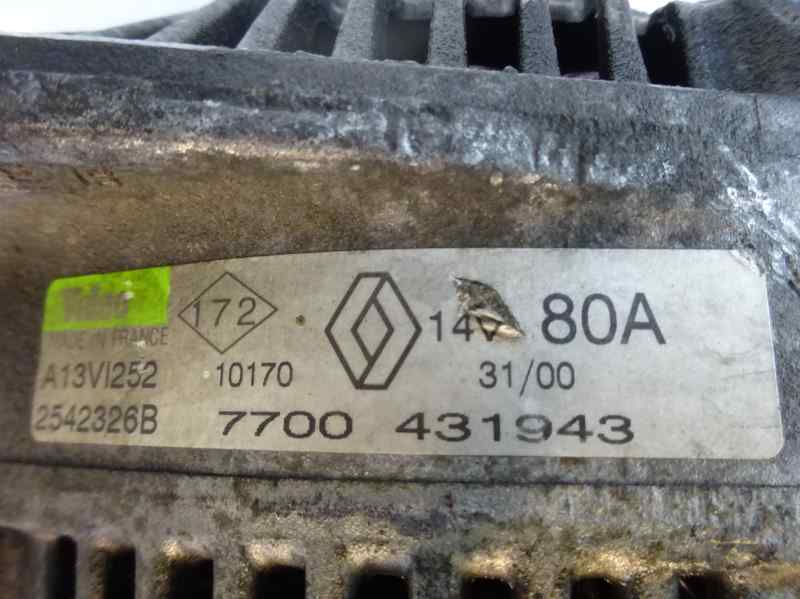 ALTERNADOR RENAULT MEGANE 1.9 DCI MT 102CV