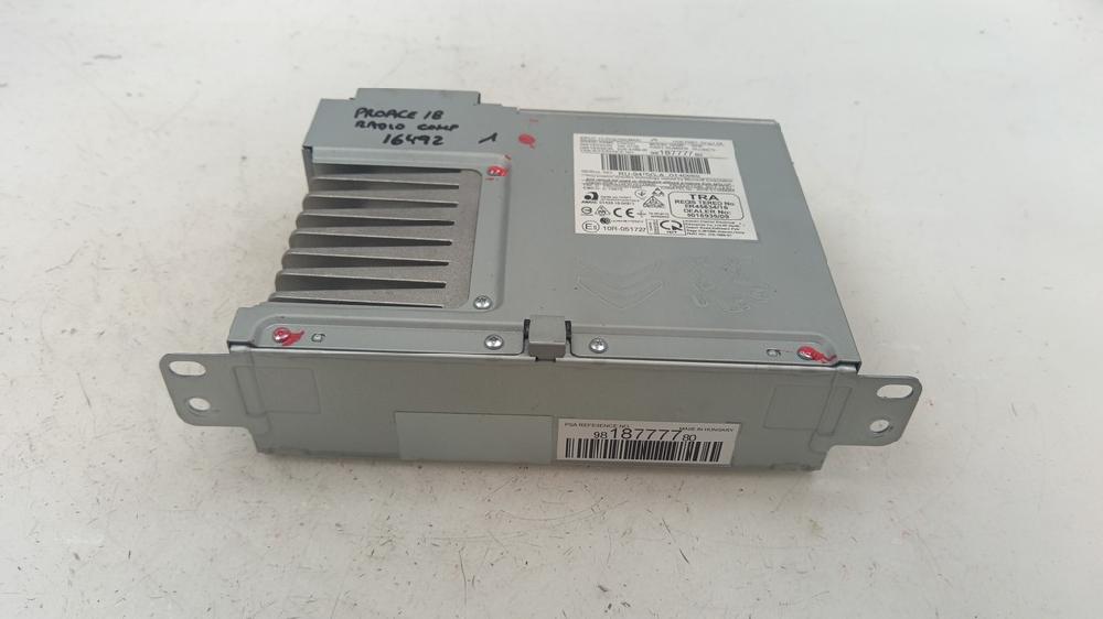 SISTEMA AUDIO RADIO CD TOYOTA PROACE 1.6 MT 115CV | 85KW