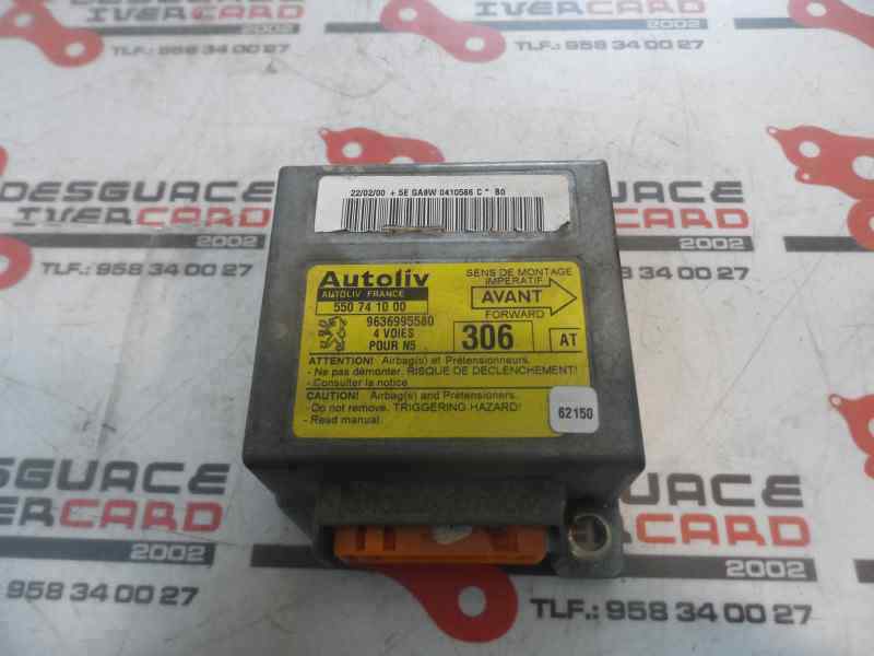 CENTRALITA AIRBAG PEUGEOT 306 2.0 MT HDI 90CV