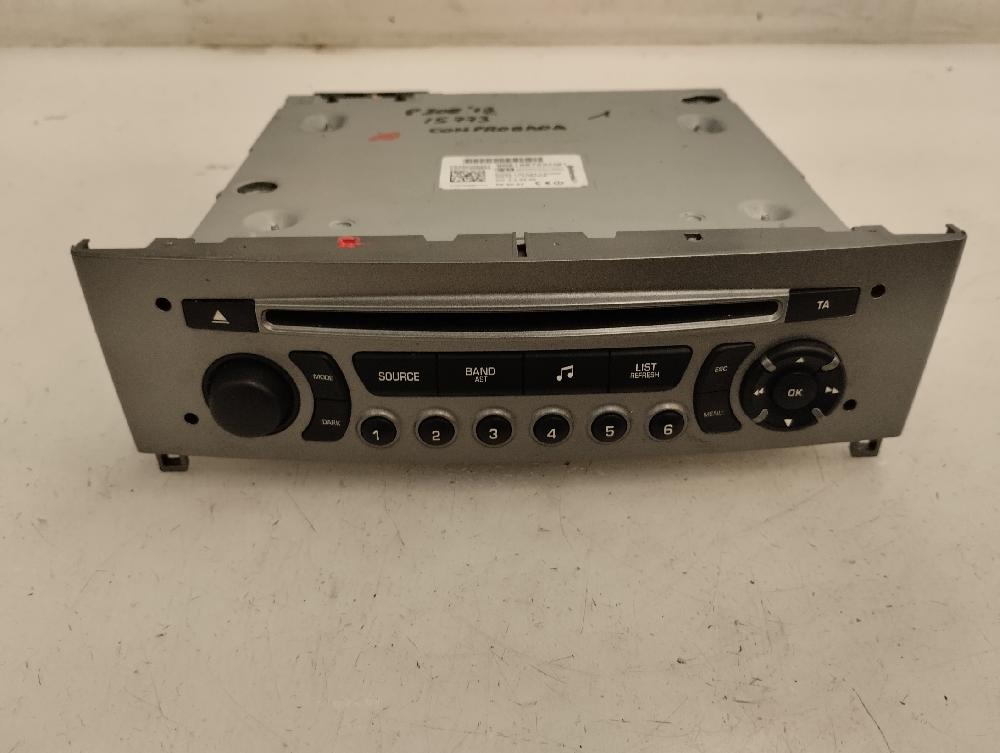SISTEMA AUDIO RADIO CD PEUGEOT 308 1.6 HDI MT 112CV