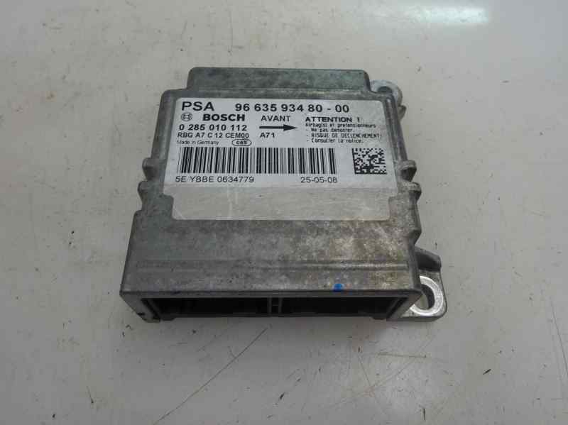 CENTRALITA AIRBAG PEUGEOT 207 2008 1.4 HDI MT 70CV