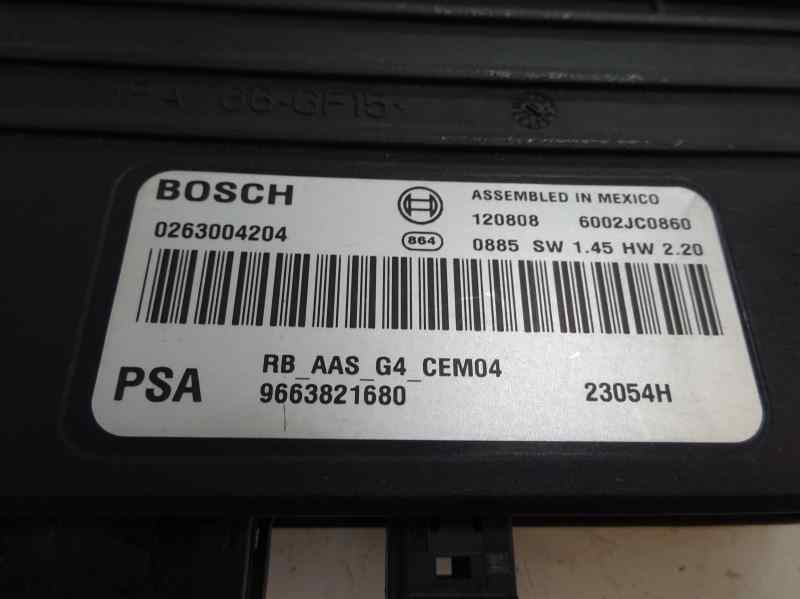 MODULO ELECTRONICO PEUGEOT 308 2012 1.6 HDI MT 112CV