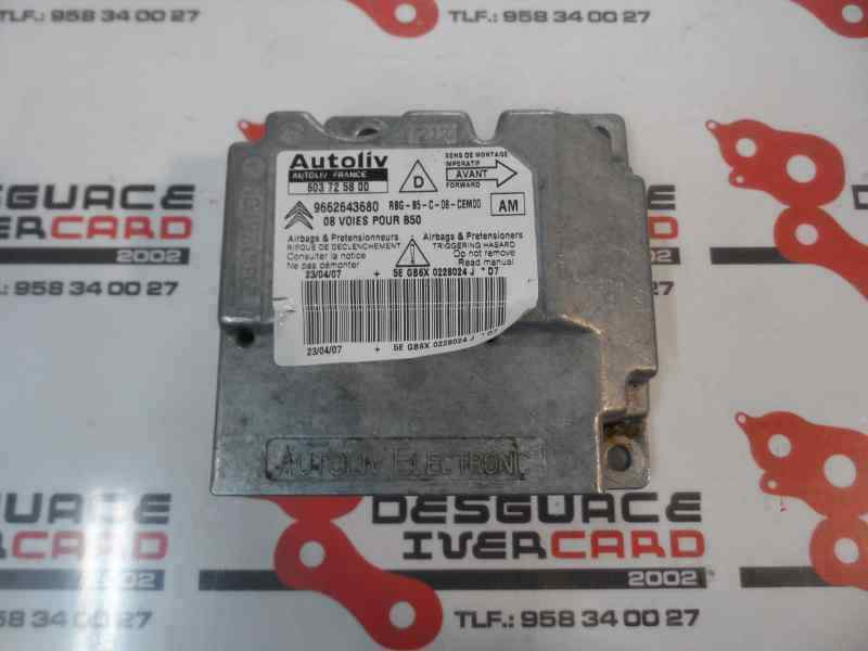 CENTRALITA AIRBAG CITROEN C4 2007 1.4 MT 88CV | 65KW