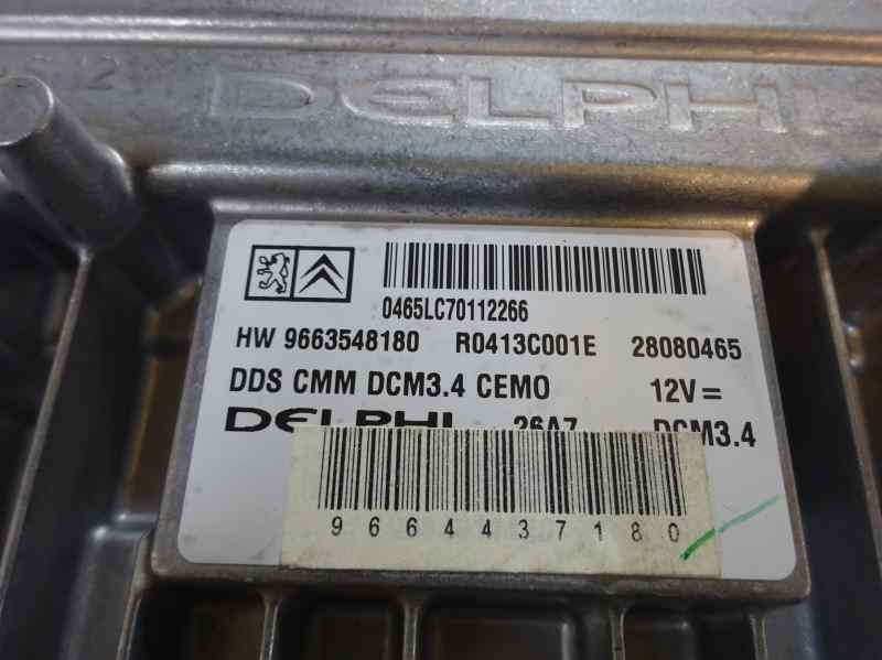 CENTRALITA MOTOR UCE PEUGEOT 407 2.0 HDI MT 136CV