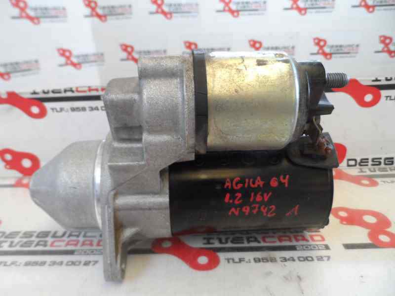 MOTOR ARRANQUE OPEL AGILA 1.2 MT 75CV