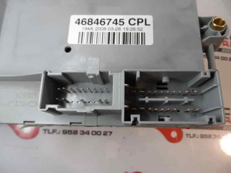 CAJA RELES FUSIBLES FIAT CROMA 1.9 MT 150CV | 110KW