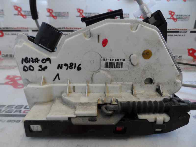 CERRADURA PUERTA DELANTERA DERECHA SEAT IBIZA 1.4 TDI MT 80CV
