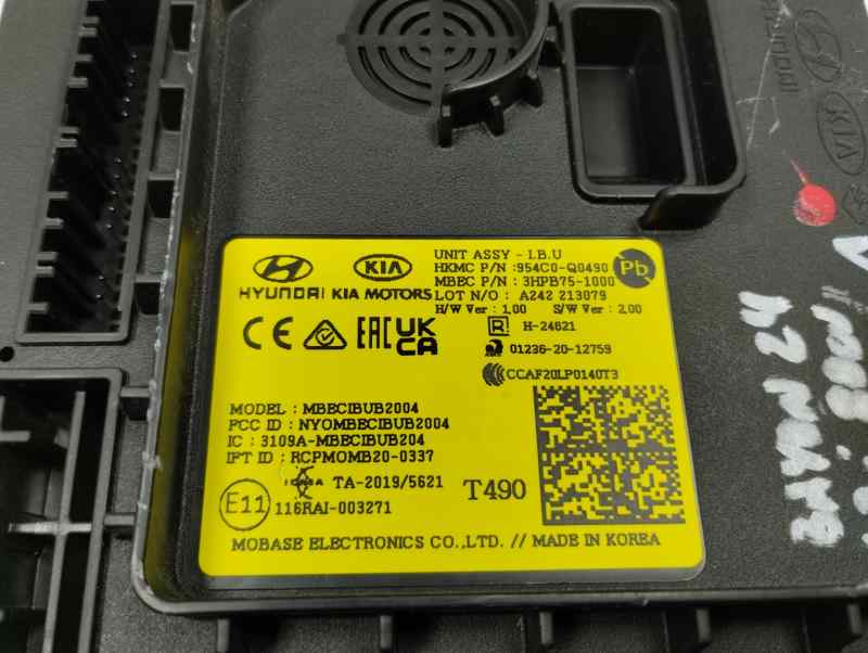 CAJA RELES FUSIBLES HYUNDAI BAYON 1.2 MT 84CV | 62KW