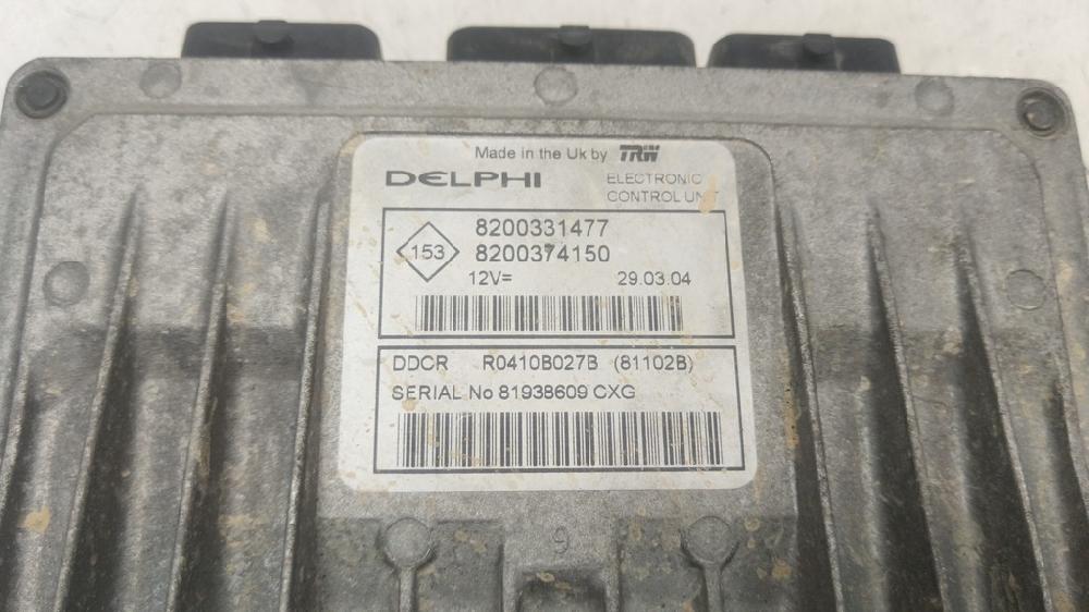 CENTRALITA MOTOR UCE RENAULT CLIO 1.5 DCI MT 82CV