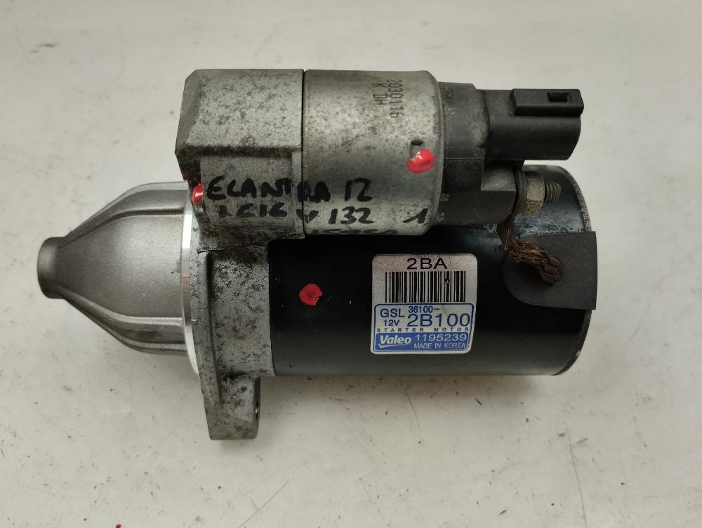 MOTOR ARRANQUE HYUNDAI ELANTRA 2012 1.6 MT 132CV | 97KW