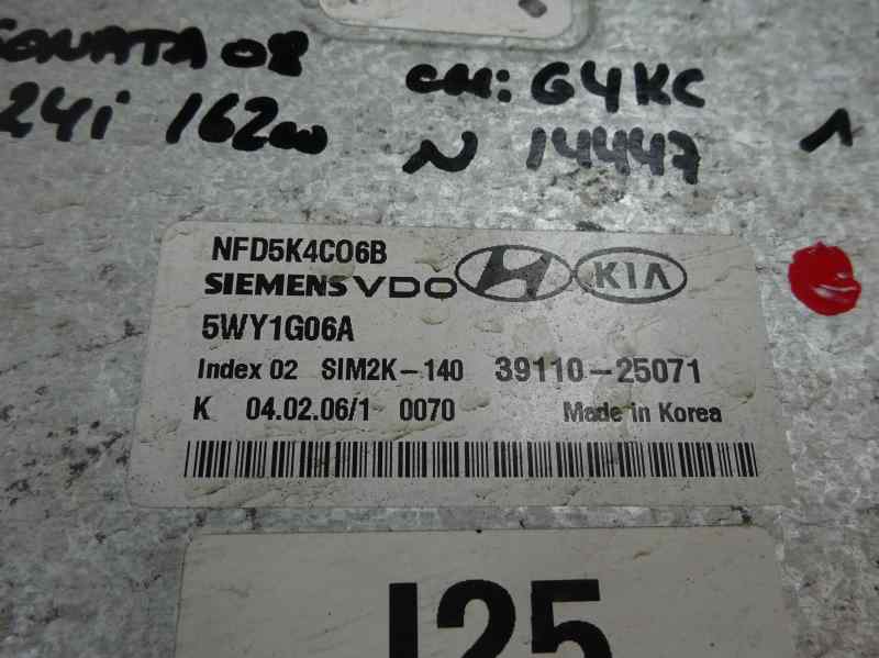 CENTRALITA MOTOR UCE HYUNDAI SONATA 2.4 MT 162CV
