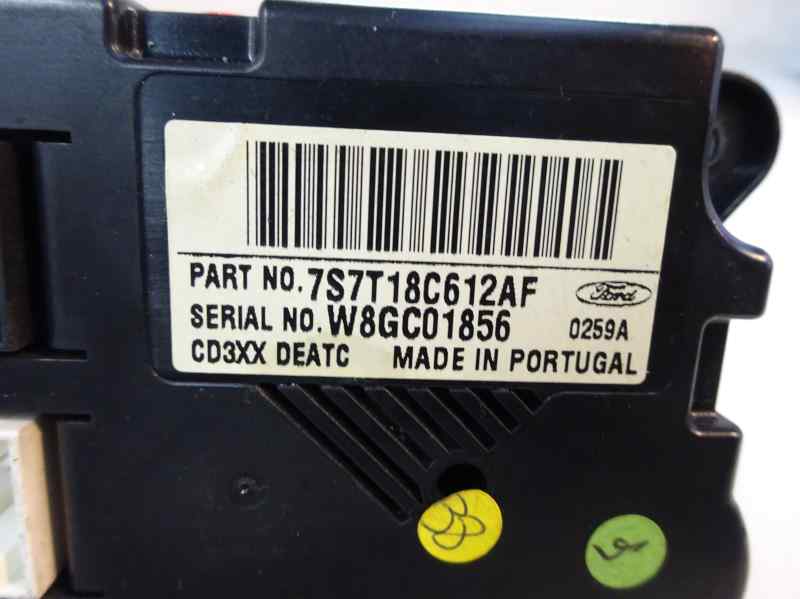 MANDO CLIMATIZADOR FORD SMAX 2009 2.0 TDCI MT 140CV | 103KW
