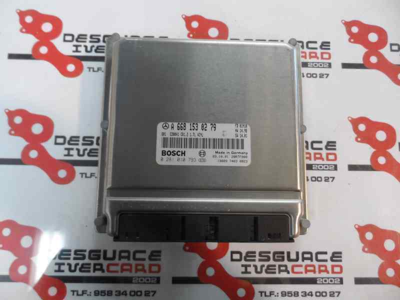 CENTRALITA MOTOR UCE MERCEDES BENZ CLASE A 2001 1.7 MT 90CV | 66KW