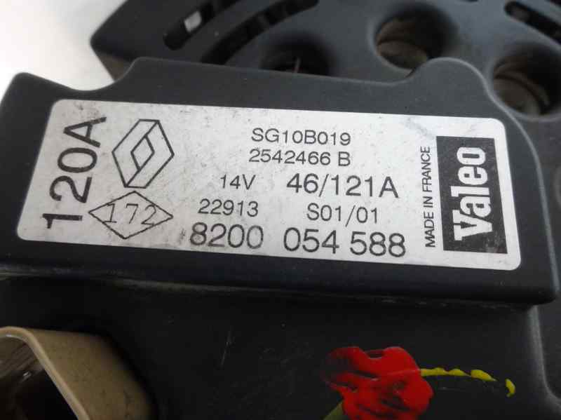 ALTERNADOR RENAULT SCENIC 1.9 DCI MT 102CV