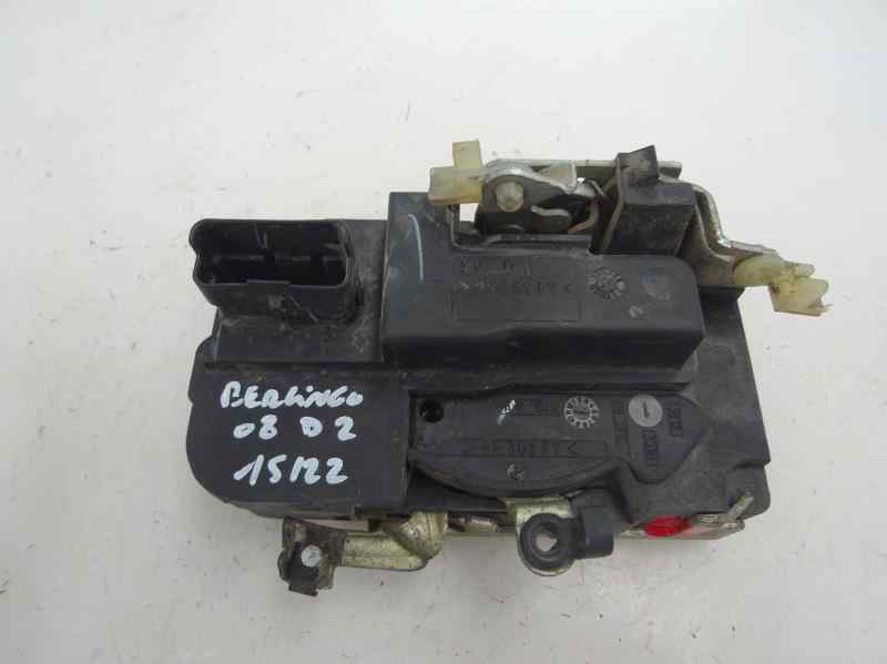 CERRADURA PUERTA DELANTERA DERECHA CITROEN BERLINGO 1.6 HDI MT 90CV