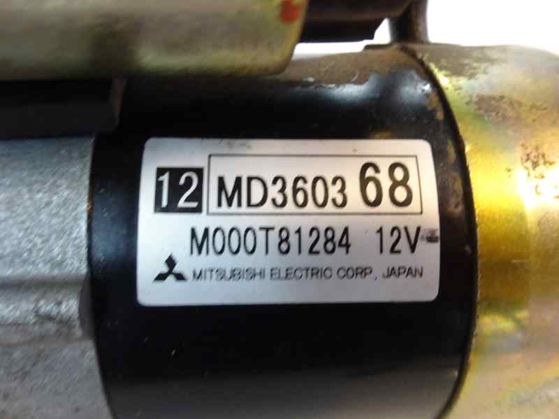 MOTOR ARRANQUE MITSUBISHI COLT 1.6 MT 103CV | 76KW