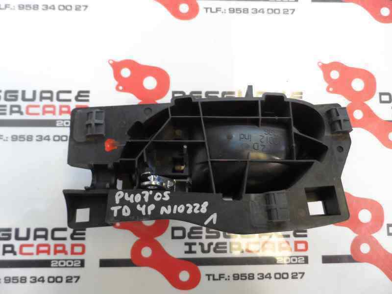 MANETA INTERIOR TRASERA DERECHA PEUGEOT 407 2.0 HDI MT 136CV