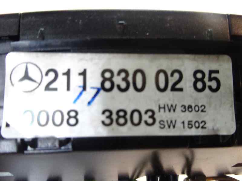 MANDO CLIMATIZADOR MERCEDES BENZ CLASE E 2003 3.2 320 CDI 5G-TRONIC 204CV