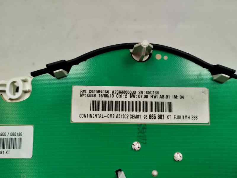 CUADRO INSTRUMENTOS CITROEN C3 1.1 MT 60CV