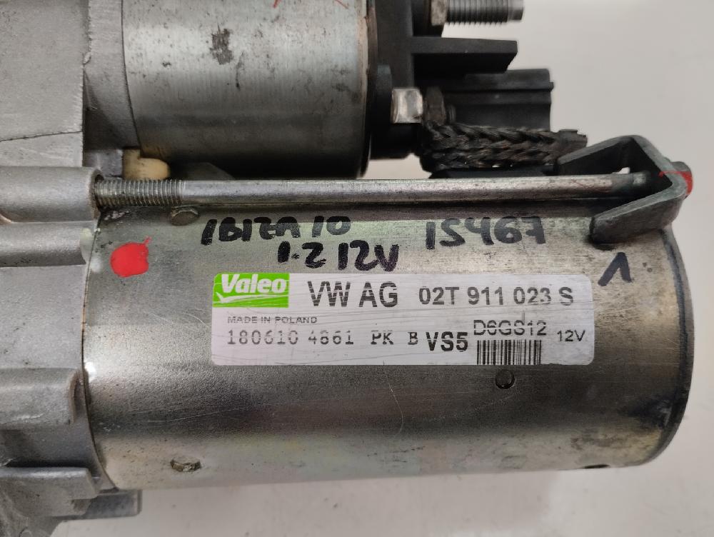MOTOR ARRANQUE SEAT IBIZA 2010 1.2 MT 64CV | 47KW