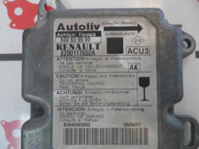 CENTRALITA AIRBAG RENAULT SCENIC 1.9 DTI MT 80CV