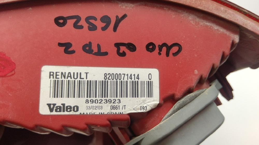 PILOTO TRASERO DERECHO RENAULT CLIO 1.2 MT 58CV | 43KW