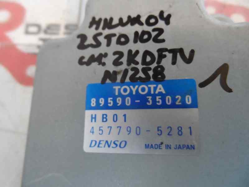 MODULO CONFORT TOYOTA HILUX 2004 2.5 TD MT 101CV