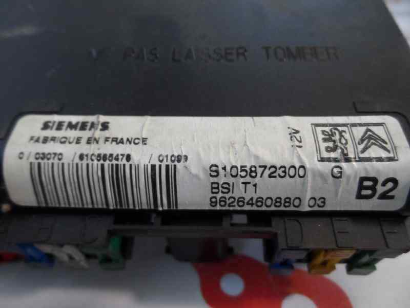 CAJA RELES FUSIBLES PEUGEOT 206 1.9 D MT 70CV